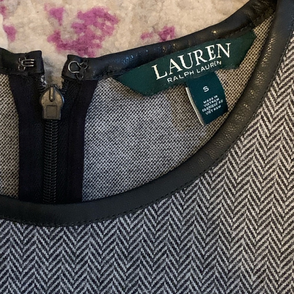 Ralph Lauren gray herringbone sheath dress! - Picture 3 of 4